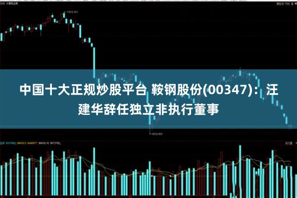 中国十大正规炒股平台 鞍钢股份(00347)：汪建华辞任独立非执行董事