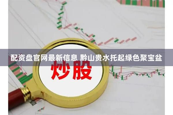 配资盘官网最新信息 黔山贵水托起绿色聚宝盆
